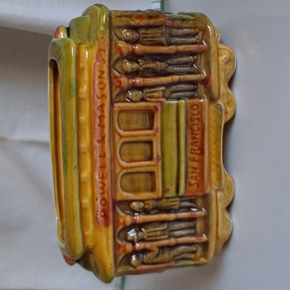 Vintage San Francisco Trolley Planter - Picture 1 of 13